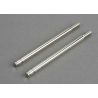 Shock shafts, steel, chrome finish (front) (2)