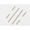 Suspension pin set (front or rear), 2x46mm (2), 2x14mm (4)