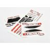 Decal sheets, 1/16 E-Revo vxl