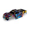 Traxxas - Body, Maxx, Rock n' Roll (painted, decals applied) (fits Maxx with extended chassis (352mm wheelbase))
