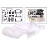 Traxxas - Body, Maxx Slash (clear, requires painting)/ window masks/ decal sheet (includes body support, body plastics, latches, & hardware for clipless mounting) (TRX-10211)