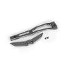 Traxxas - Chassis brace, front, 6061-T6 aluminum (gray-anodized/ 2.5x6mm CCS (with threadlock) (2) (TRX-10221-GRAY)