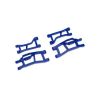 Traxxas - Suspension arms, front (upper left (1)/ upper right (1)/ lower left (1)/ lower right (1)) (blue) (TRX-10725-BLUE)