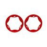 Traxxas - Beadlock Rings, Rear, Rood (4.3'') (2) (TRX-10948-RED)