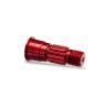 Traxxas - Stub axle front 6061-T6 aluminum (red-anodized) (TRX-10953-RED)