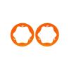 Traxxas - Beadlock rings, front, orange (3.5") (2) (TRX-10976-ORNG)