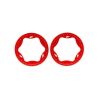 Traxxas - Beadlock rings, front, red (3.5") (2) (TRX-10976-RED)