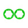 Traxxas - Beadlock rings, rear, green (3.9") (2) (TRX-10977-GRN)