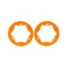 Traxxas - Beadlock rings, rear, orange (3.9") (2) (TRX-10977-ORNG)