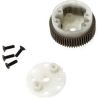 Main diff with steel ring gear/ side cover plate/ screws (Bandit, Stampede, Rustler)