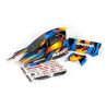 Traxxas - Body, Bandit VXL, blue (painted, decals applied) (TRX-2436X)