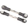 Turnbuckles, camber link, 36mm (56mm center to center) (rear) (assembled with rod ends and hollow balls) (1 left, 1 right)