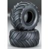 Tires, Monster Jam Replica (dual profile 5.3"x2.7"-2.0") (2) / Foam Inserts (2)