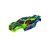 Traxxas - Body, Rustler 2WD, Groen - Clipless (TRX-3734-GRN)