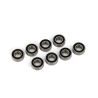 Traxxas - Ball bearing, black rubber sealed, stainless (5x11x4mm) (8) (TRX-5116R)