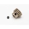 Traxxas 18-t pinion (32-pitch) (hardened steel) (fits 5mm shaft)/ set screw