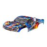 Traxxas - Body, Slash 4X4 (also fits Slash VXL & Slash 2WD), Rock n' Roll (painted, decals applied) (assembled with front & rear latches for clipless mounting) (TRX-5848-RNR)
