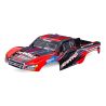 Traxxas - Body, Slash 2WD (also fits Slash VXL & Slash 4X4), Red (painted, decals applied) (Clipless) (TRX-5924-Red)