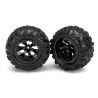 Tires and wheels, assembled, glued (Geode black, Canyon AT tires) (2) (TRX-7277)