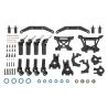 Traxxas - Outer Driveline & Suspension Upgrade Kit, extreme heavy duty, black (TRX-9080)