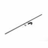 Traxxas Driveshaft, center, steel (278mm)/ pin/ support, center driveshaft/ 5x11x4 bearing (TRX-9356)