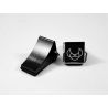 Wheel Blocks Black 2pcs
