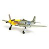 Volantex P-51D Mustang Groen 500mm brushless vliegtuig RTF - Met Gyro!