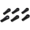 Front Captured Rod End 6mm (6) (VTR234006)