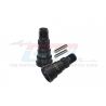 GPM High Carbon Steel Front/Rear CVD Joints (Black) - Traxxas XRT & Traxxas X-Maxx