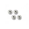 Flanged lock nut m5x8mm (silver/4pcs)