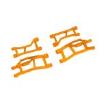 Traxxas - Orange WideMaxx Front Upper & Lower HD Suspension Arms (TRX-10725-ORNG) 
