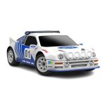 Traxxas Mini Rally VXL Ford RS200 Incl. Accu en USB lader - Wit