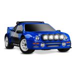 Traxxas Mini Rally VXL Ford RS200 Incl. Accu en USB lader - Blauw