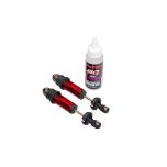 Traxxas - Shocks, GT-Maxx, front, aluminum, red-anodized (fully assembled w/o springs) (2) (TRX-10961-RED)