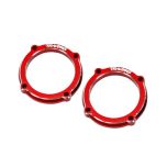 Traxxas - Retainer, LED light pod (red-anodized 6061-T6 aluminum) (2) (TRX-10969-RED)