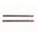 Shock shafts, steel, chrome finish (long) (2
