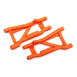 Suspension arms, orange, rear, heavy duty (2) (TRX-2555T)