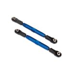 Camber links, rear (TUBES blue-anodized aluminium) (TRX-3644X)