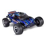 Traxxas Rustler 2WD BL-2S HD Brushless RTR - Blauw (Tijdelijk incl. GRATIS 2S 3000mah accu en USB-C lader)
