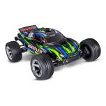 Traxxas Rustler 2WD BL-2S HD Brushless RTR - Groen (Tijdelijk incl. GRATIS 2S 3000mah accu en USB-C lader)