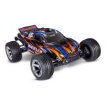 Traxxas Rustler 2WD BL-2S HD Brushless RTR - Oranje (Tijdelijk incl. GRATIS 2S 3000mah accu en USB-C lader)