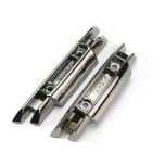 Bumpers, front and rear (black chrome)