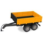 Tipper Trailer voor Jamara 1:16 RC tractor - Geel/Zwart