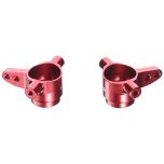 Steering blocks, 6061-T6 aluminium,  left & right (red anodized) (TRX-6837R)