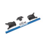 Chassis brace kit, blue (fits Rustler 4X4 and Slash 4X4 equipped with Low-CG chassis) (TRX-6730X)