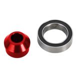 Traxxas - Bearing adapter, 6061-T6 aluminum (red-anodized) (TRX-6893-RED)