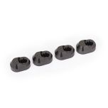 Traxxas - Suspension pin retainer, 6061-T6 aluminum (gray-anodized) (4)  (TRX-7743-GRAY)