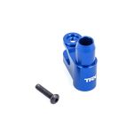 Traxxas - Servo horn, steering, 6061-T6 aluminum (blue-anodized) (TRX-7747-BLUE)