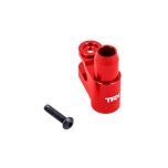 Traxxas - Servo horn, steering, 6061-T6 aluminum (red-anodized) (TRX-7747-RED)