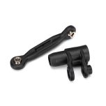 Servo horn, steering/ linkage, steering (46mm, assembled with pivot balls)